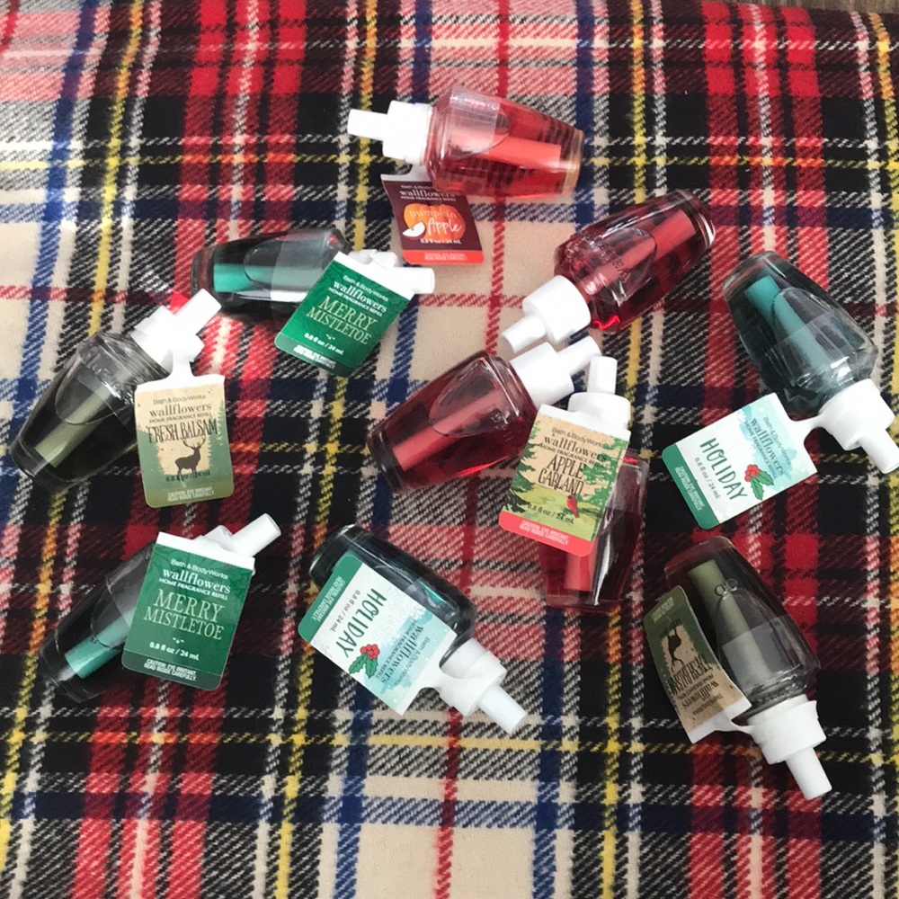 Bath and body works winter wallflower lot